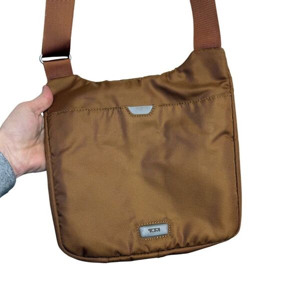 TUMI T-Tech Lightweight Nylon Flap Magnetic Closure Crossbody - Picture 2 of 14